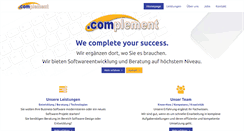 Desktop Screenshot of complement.at